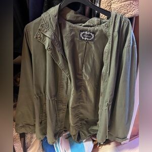 Green utility jacket Maurice’s 3XL